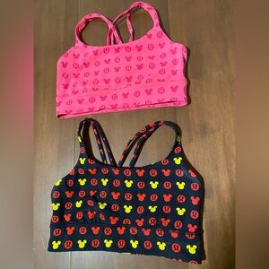 Lululemon Disney Pink Sports Bra